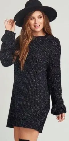 Show Me Your Mumu  Albert Sweater Dress ~ Shimmery Night Knit