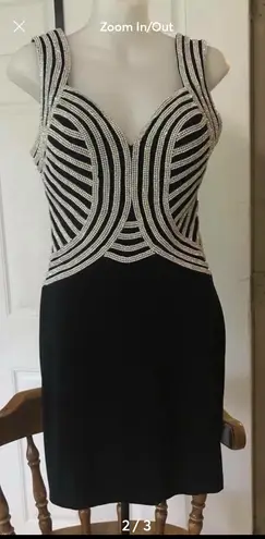 JVN by Jovani Size 2 JVN Black Cocktail Dress