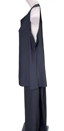 Womans Seperate Skirt Sleeveless Tunic Top Plus Size 2X Vintage u Maggie Mcnaug Black thumbnail 5