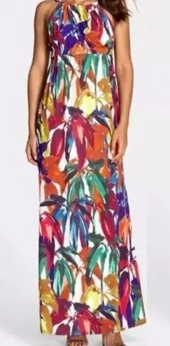 Trina Turk  Tropical Maxi Dress Size 0