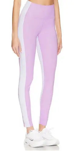 Beach Riot NWT Color-Block Legging Orchid Bloom Purple White- Size XS