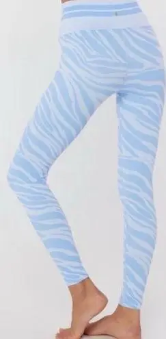 Spiritual Gangster  Love Sculpt Seamless Leggings M/L Blue