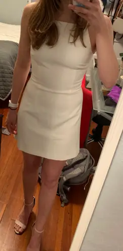 French Connection White Cocktail Dress