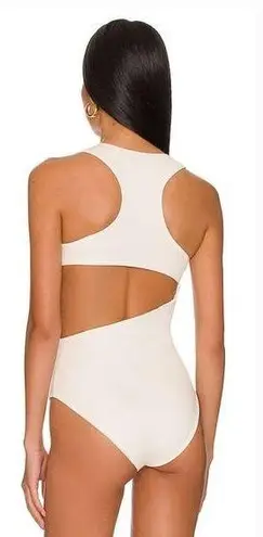 H:ours Kyoto Bodysuit in White Small
