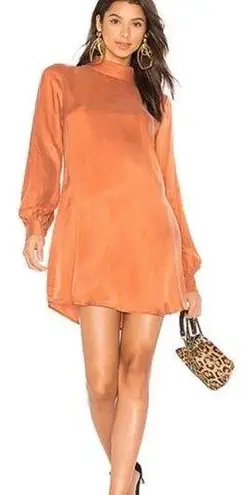 Revolve LPA x  copper mini dress