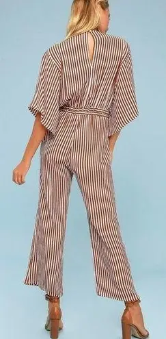 Faithfull the Brand Tilos Tie Front Jumpsuit