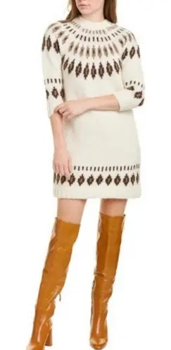 Faherty Brand Alpaca Oslo Sweater Dress
