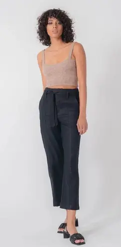 Evereve Level 99 at Bette Seamed Pant Crop Trousers Size 24