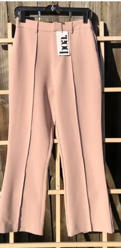 NEW Because of Alice BOA Wide Leg Suit Trousers Dusty Rose M Pink Size M