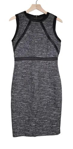 Magaschoni Collection Women's 6 Lined Tweed Italian Fabric Dress