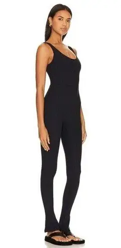 We Wore What Jumpsuit Henley Flare Leg Loungewear Women's sz M NWT