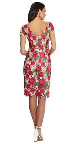 XScape  Floral Lace Sheath Dress, Size 14W New w/Tag Retail $259