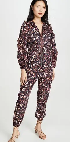 Ulla Johnson Delphine Jumpsuit Midnight Floral