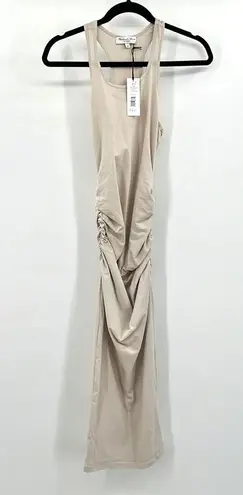 Michael Stars Racerback Midi Dress in Stucco XS