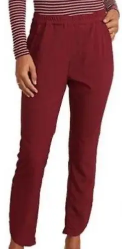 Marine layer  Allison High Rise Pant Cabernet Red Wine