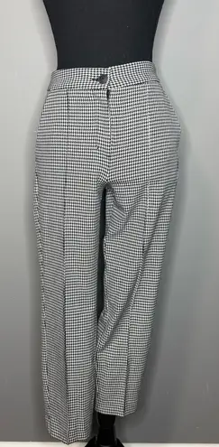 EXPRESS  Black and White Houndstooth Pantsuit