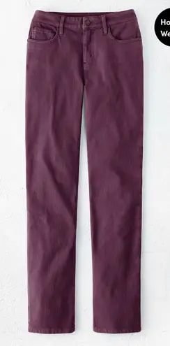 Coldwater Creek New Knit Denim High Rise Straight-Leg Jeans Style Number: 18154