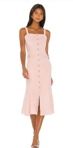 Majorelle Otis Midi Dress in Blush Pink Small