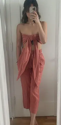 Jen's Pirate Booty NWT Paia Mia Pants and Paia Bacall Bandeau in Paia Clay