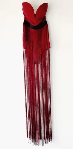 Rare London Fringe Strung Along Bodysuit