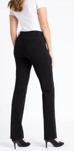 Betabrand Straight Leg Classic Dress Pant Yoga Pants Black Small Petite