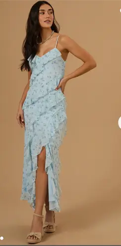 Altar'd State Floral Maxi Dress 