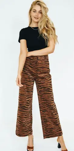 Backstage VrgGrl  Cord Tiger Pants