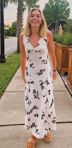 Black and white maxi dress Size XS