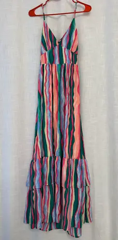 L LOVE Boutique Colorful Maxi Dress