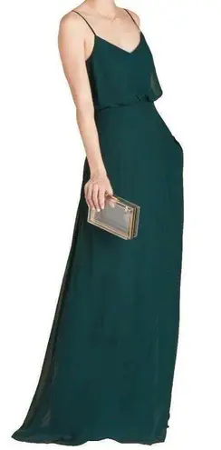 Birdy Grey Women's Emerald Green Blouson Formal Prom Party Chiffon Dress SZ XL