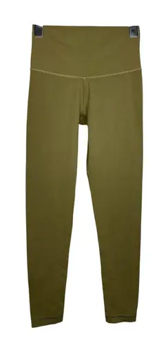 TNA TnAction Women's XS Ankle Leggings Olive Green 25" Active Yoga Athleisure