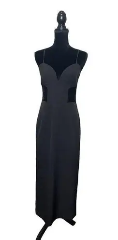 Bardot Lace Panel Evening Cocktail Dress