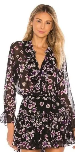 MISA Los Angeles Lillie Neck Tie Top Size Small NWOT $246