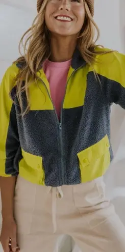 Roolee NWT Press Rewind Colorblock Lightweight Jacket ~ Size Large ππ