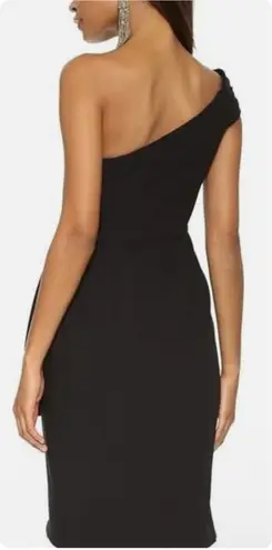 Black Halo x Janie Bryant Angelica One Shoulder Cocktail Party Dress Size 4