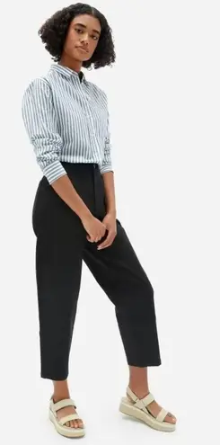 Everlane  The Utility Barrel Pant in Black 2 Tall NWT