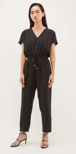 The Editor’s Market Moll V-Neck Jumpsuit in Black