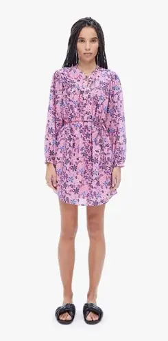 💕XIRINA💕 Bellamy Henley Mini Dress ~ Sweet Vines Medium M NWT Pink