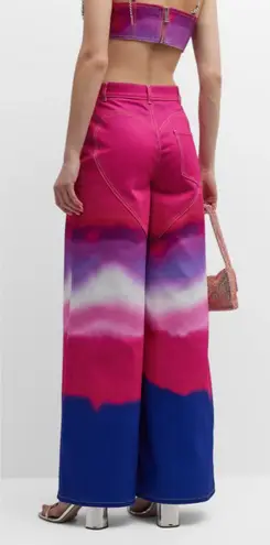 NWT AREA Embellished Ombré Wide