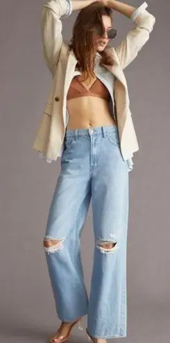 💕MOTHER SNACKS!💕 The Fun Dip Puddle Jeans ~ Lots Of Nibbles 26 NWT