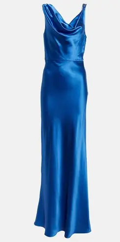 Veronica Beard Sanderson Dress in Azure Blue, Size 4, $698
