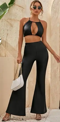 Pleather Black Set Size 2