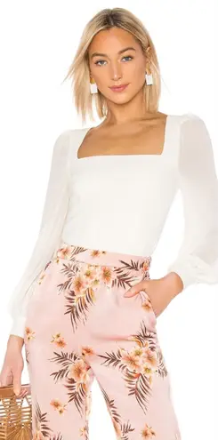 LPA  Cora Top in Ivory Large thumbnail 1