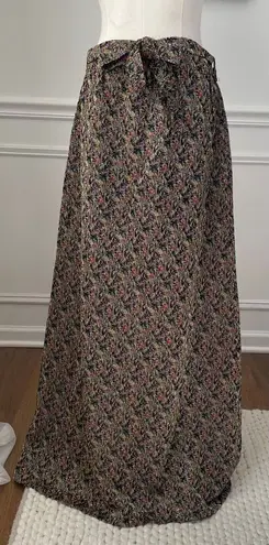 Vintage 70s Lurex Abstract A