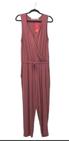 Michael Stars NWT Evereve Red Jersey Sleeveless Jumpsuit Womens S