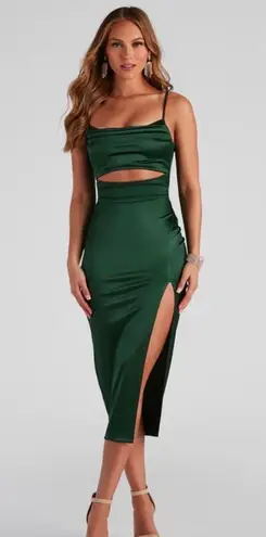 Windsor Set Emerald Dress