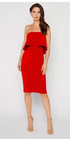 Likely NWT Strapless Ruffle Driggs Dress in Scarlet
Red Sz 8 $178