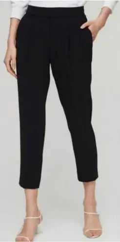 Babaton Pants Womens Small Black Cohen Relaxed Pull On Japanese Fabric Casual