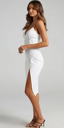 Showpo White Midi Dress