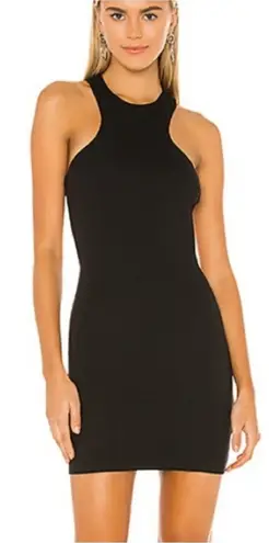 H:ours Backless Mini Dress in Black Small